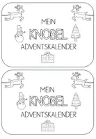 Vorschau - Arbeitsblätter - Knobel-Adventskalender - 24 Rätsel - Seite 1