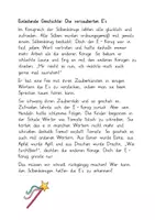 Vorschau - Arbeitsblätter - Die verzauberten E´s - ein Übungsheft zum Schwalaut (Schwa-Laut) - Seite 2