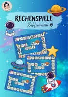Vorschau - Stationenlernen - Rechenspiele Mengen und ZR 10 - Weltraum - Deckblatt