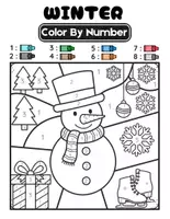Vorschau - Arbeitsblätter - WINTER Color by Number: 6 Fun ESL Vocabulary Coloring Pages - Seite 3