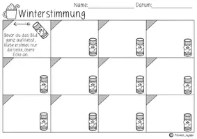 Vorschau - Arbeitsblätter - Lese-/ + Hörverstehen - "Winterstimmung" I Kl. 3+4 - Seite 3