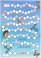 Vorschau - Spiele - Quizspiel – Tiere im Winter – Spielerische Wiederholung der Überwinterungsstrategien (Sachunterricht / Biologie) - Seite 1