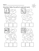 Vorschau - Arbeitsblätter - WINTER Phonics Worksheets: CVC Words & Vowel Practice - Seite 3