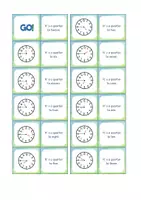 Vorschau - Arbeitsblätter - What time is it? Materialpaket - Deckblatt