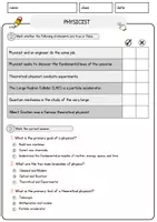 Vorschau - Arbeitsblätter - Physicist Jobs Englisch Leseverstehen mit Richtig-Falsch-, Multiple-Choice- und Offenen Fragen (Englisch Arbeitsblatt) - Seite 2