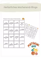 Vorschau - Spiele - Herbstliches Wochenend-Bingo - Deckblatt