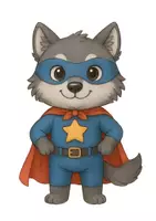 Vorschau - Anderer Materialtyp - Wolfklasse Geburtstagskalender im Superheldenstil - Seite 2