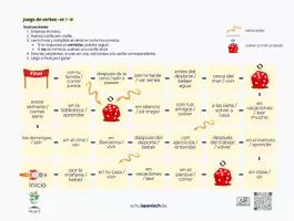 Vorschau - Spiele - Spanisch Würfelspiel – regelmäßige -er/-ir Verben (A1–A2) | Differenziert + Online-Extras - Seite 3