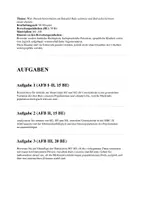 Vorschau - Arbeitsblätter - Klausur - Koevolution - Deckblatt