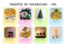 Vista previa - Juegos / Gamificación - BINGO DE NADAL: LLETRA DE PAL I LLIGADA - página 2