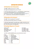 Vorschau - Arbeitsblätter - Reported Speech Info Sheet - Deckblatt
