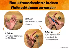 Vorschau - Arbeitsblätter - Weihnachtsbaum aus Luftmaschen - Seite 3