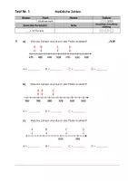 Vorschau - Test - Test_Natürliche Zahlen_Klasse 5 - Deckblatt