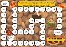 Voorbeeld - Sinterklaas: Kruidnoten verzamelspel - Voorblad
