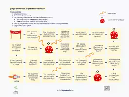 Vorschau - Arbeitsblätter - Materialpaket "Pretérito Perfecto" – Einführung, Lernvideo, Übungen & Würfelspiel I 3fach differenziert - Seite 2