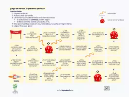 Vorschau - Arbeitsblätter - Materialpaket "Pretérito Perfecto" – Einführung, Lernvideo, Übungen & Würfelspiel I 3fach differenziert - Seite 3