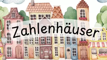 Vorschau - Präsentationen/Tafelbilder - Digitale Tafelbilder Zahlenhäuser - Seite 1