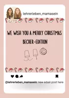 Vorschau - Spiele - "WE WISH YOU A MERRY CHRISTMAS" BECHER-EDITION - Deckblatt