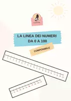 anteprima - Materiale di supporto/inclusione - Linea dei numeri componibile 0 - 100 - Pagina di copertina