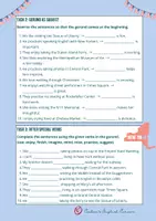 Vorschau - Arbeitsblätter - The Gerund - Introduction - Seite 1