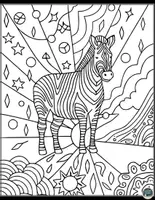 Vorschau - Arbeitsblätter - Zebra Ausamlbilder, Kreatives Schreiben Materialpaket - Seite 3