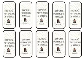 Vista previa - Juegos / Gamificación - Dominó raíces y potencias - página 3