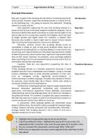 Vorschau - Arbeitsblätter - Example Discussion - Deckblatt