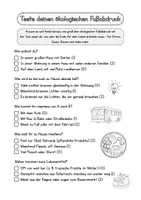 Vorschau - Arbeitsblätter - Test: Mein ökologischer Fußabdruck – Wie umweltfreundlich lebe ich? - Deckblatt