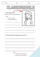 Vorschau - Arbeitsblätter - Klassenregeln - Vorstellungsblätter und Ausmalseiten - Seite 3