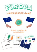 Vorschau - Spiele - Europa Länder Hauptstädte Game - Deckblatt