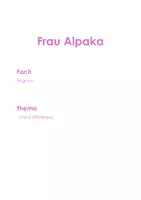 Vorschau - Test - New World 2: Unit 2 (Wörtlitest) - Deckblatt
