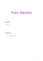 Vorschau - Test - New World 2: Unit 3 (Wörtlitest) - Deckblatt