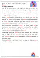 Vorschau - Arbeitsblätter - Konjugation Text Musiker Verben beugen - Seite 2