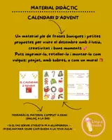 Vista previa - Manualidades / Dibujos para colorear - El calendari d'advent 2025✨ - Portada