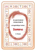 Vorschau - Spiele - Partizip Perfekt - Domino (unregelmäßige Verben) - Deckblatt