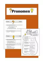 Vorschau - Arbeitsblätter - Pronomen - Deckblatt