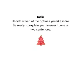 Vorschau - Arbeitsblätter - This or That? Christmas Edition – Spiel für den Englischunterricht (Klasse 5–8) / EFL ESL Speaking Activity - Seite 2