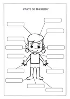 Vorschau - Arbeitsblätter - Parts of the Body / Englisch / Bildwörterbuch - Seite 1