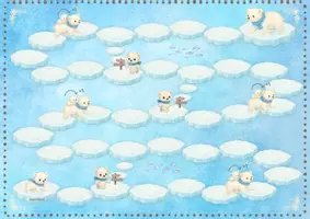 Vorschau - Stationenlernen - 🐻❄️ Eisbär Brettspiel Winter Silben zählen Nordpoltiere - Seite 2