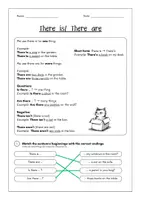 Vorschau - Arbeitsblätter - Englisch Klasse 5 There is/ There are - Seite 3
