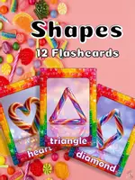 Aperçu - Cartes / Images - Shapes • 12 Printable Flashcards for Kids - Page de couverture