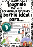 anteprima - Esercizi - Spagnolo - El barrio ideal – Schede di attività ed esempio di poster - Pagina di copertina