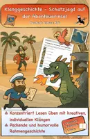 Vorschau - Arbeitsblätter - Klanggeschichte Schatzjagd auf der Abenteuerinsel - Deckblatt