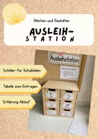 Vorschau - Anderer Materialtyp - Ausleihstation für Schulmaterial - Deckblatt