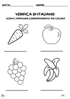 anteprima - Altro tipo di materiale - VERIFICA ITA CLASSE PRIMA - Pagina di copertina
