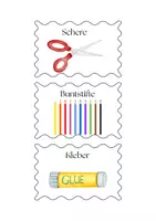 Vorschau - Poster - Materialpaket Gruppenregeln/ Beschriftungen Gruppenraum - Deckblatt