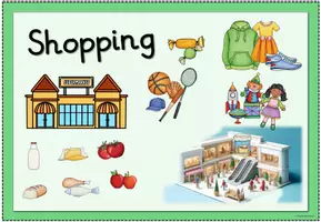 Vorschau - Poster - Materialpaket "Shopping" (Englisch) - Seite 2