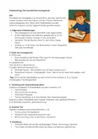 Vorschau - Arbeitsblätter - Lesetagebuch - Deckblatt