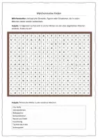 Vorschau - Arbeitsblätter - Märchenübersicht und Aufgaben zum Einstieg, Deutsch 5 - Seite 2