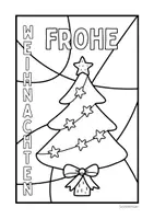 Vorschau - Mal- und Bastelvorlagen - Karten basteln - Weihnachten (XXL-Format) - Seite 3